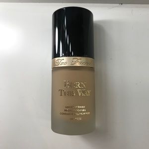 Born This Way medium-to-full foundation: ALMOND